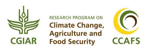 CGIAR Research Programme on Climate Change, Agriculture and Food Security logo